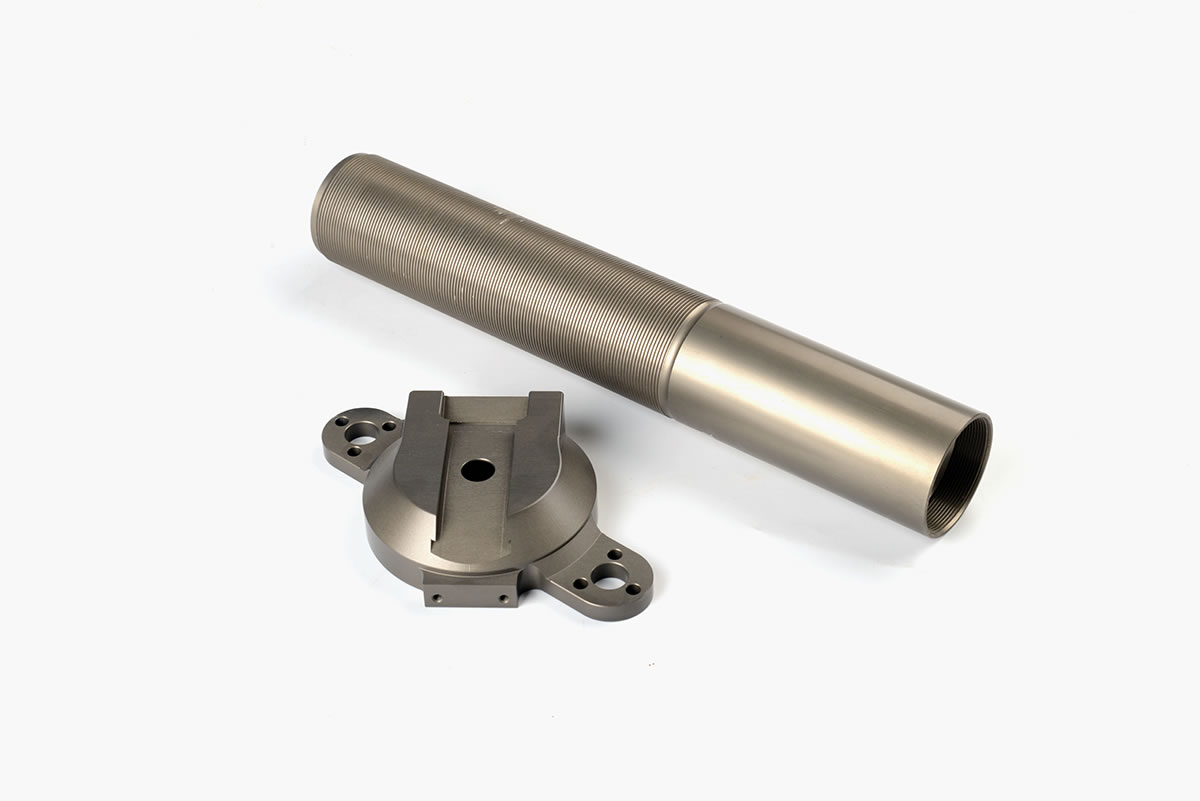 6系铝硬质氧化本色